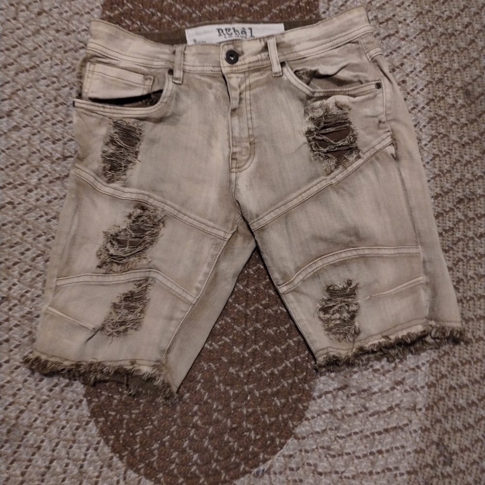 REBEL Men's Jean Shorts